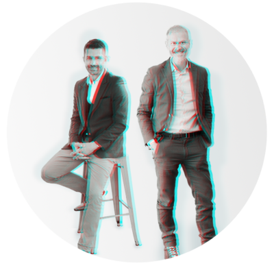 Jean-Luc Clamen et Pascal Menesson, fondateurs du cabinet de conseil en transformation digitale Maltem